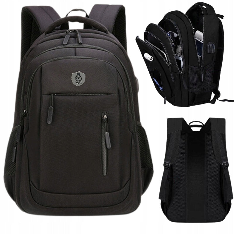 SCHOOL BACKPACK YOUTH USB WATERPROOF 17L LAPTOP BLACK A4 Manufacturer code 5908049815829