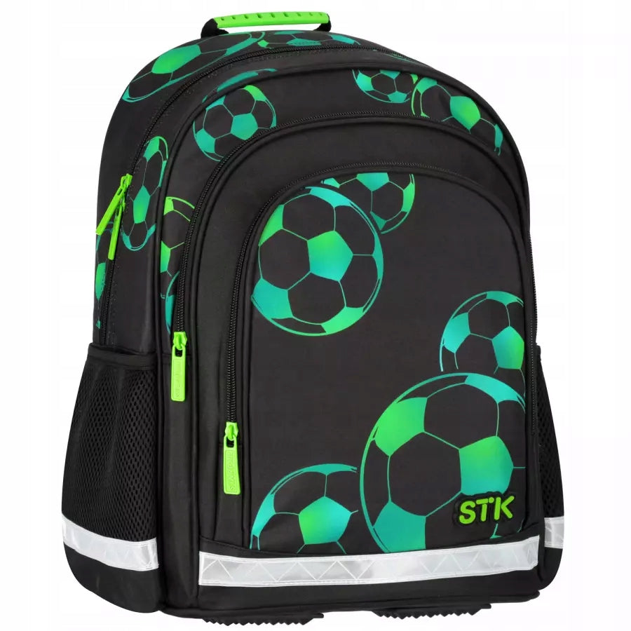 SCHOOL FOOTBALL BACKPACK FOR CLASS 13 EAN (GTIN) 5905523683974