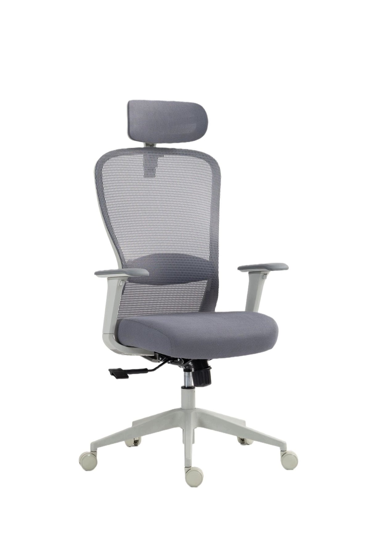 SCHOOL OFFICE SWIVEL CHAIR FB38-FX(GR) GREY OHS CERTIFICATE