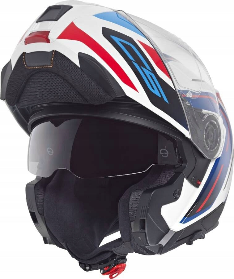 SCHUBERTH C5 OMEGA WHITE MOTORCYCLE HELMET JAW WHITE M Packaging status original