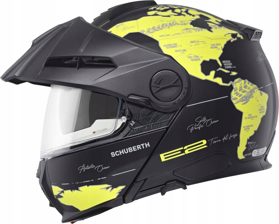 SCHUBERTH E2 ATLAS YELLOW jaw helmet r. 55/S Manufacturer Schuberth