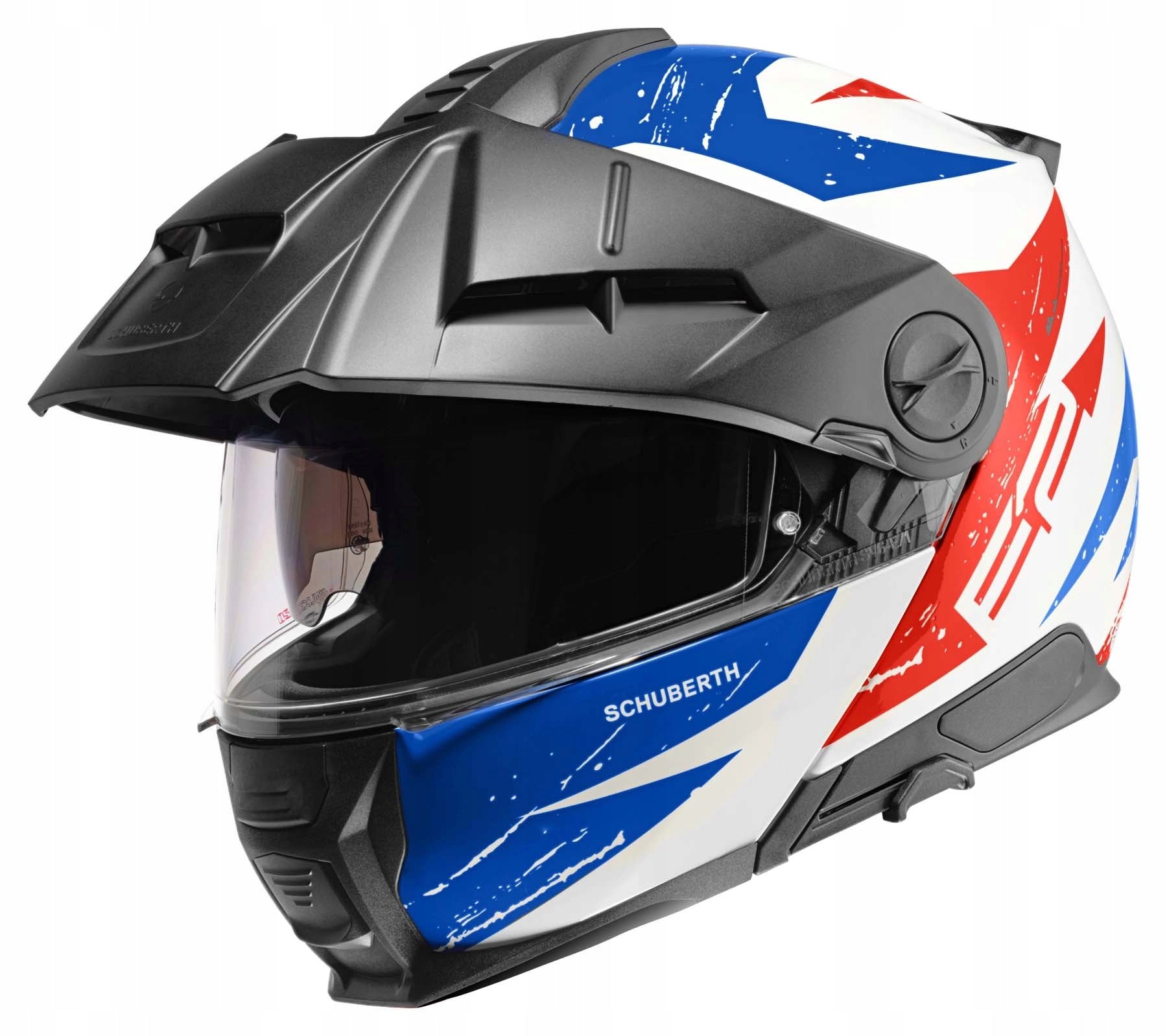 SCHUBERTH E2 Motorcycle Jaw Helmet Off Road Enduro Adventure size XS