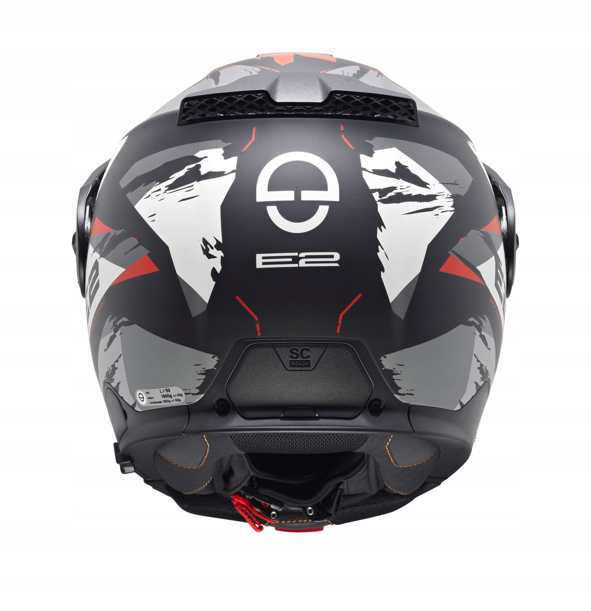 SCHUBERTH E2 jaw helmet TRAIL GREY r. 61/XL Manufacturer's catalog number 4179137360