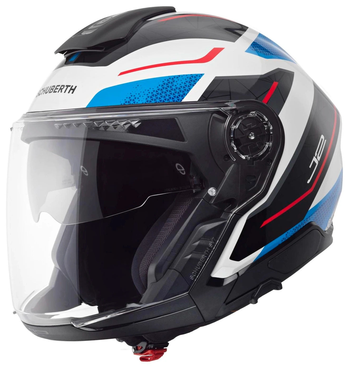 SCHUBERTH J2 SIGMA BLUE MOTORCYCLE HELMET OPEN JET S
