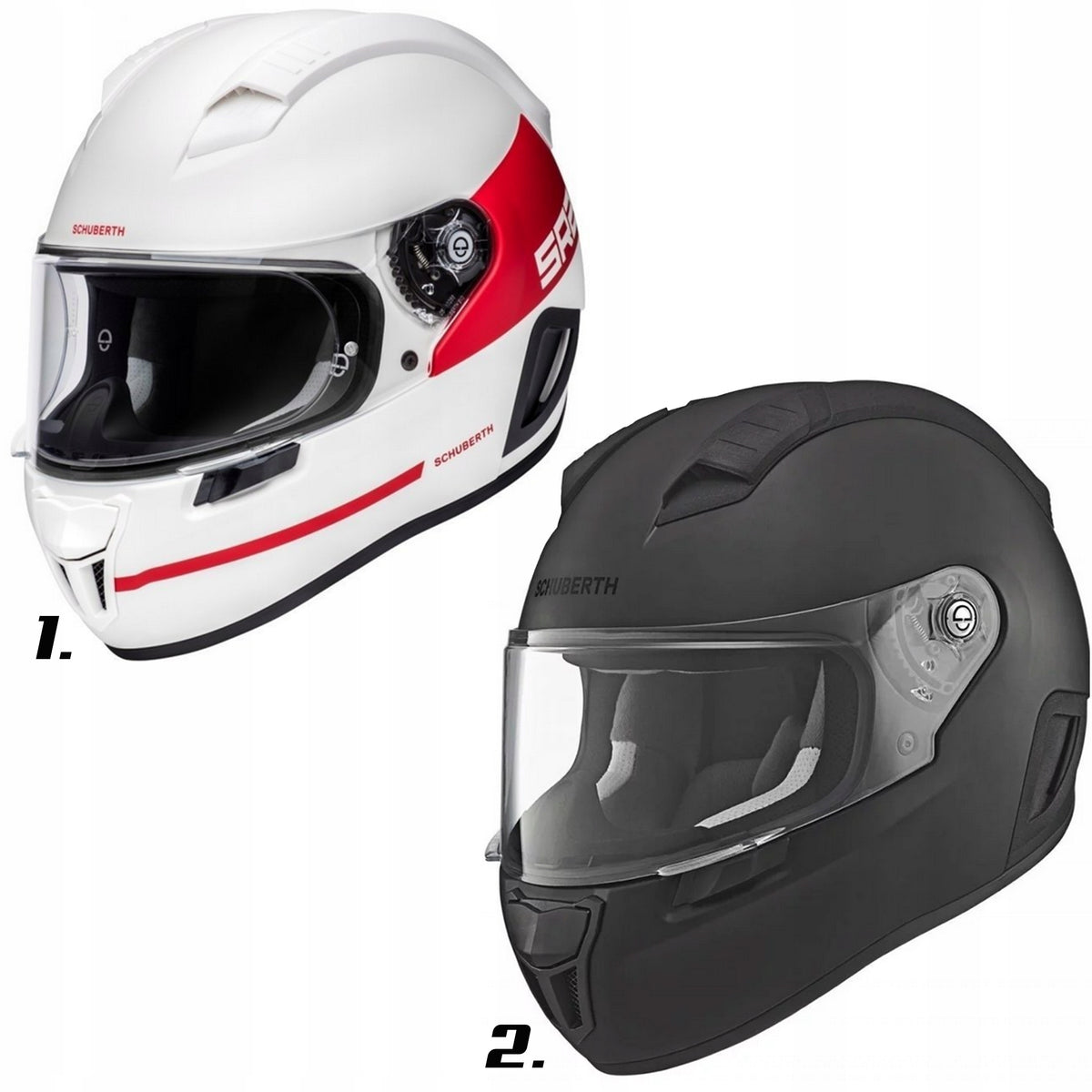 SCHUBERTH SR2 Motorcycle Helmet Integral Sports Motor Naked FREEBIE