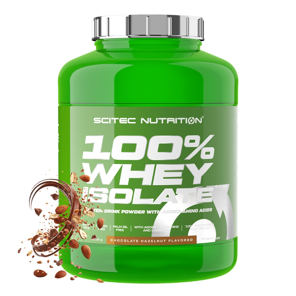 SCITEC 100% WHEY ISOLATE 1816 g ISOLATE PROTEIN WPI INCREASE IN MUSCLE MASS