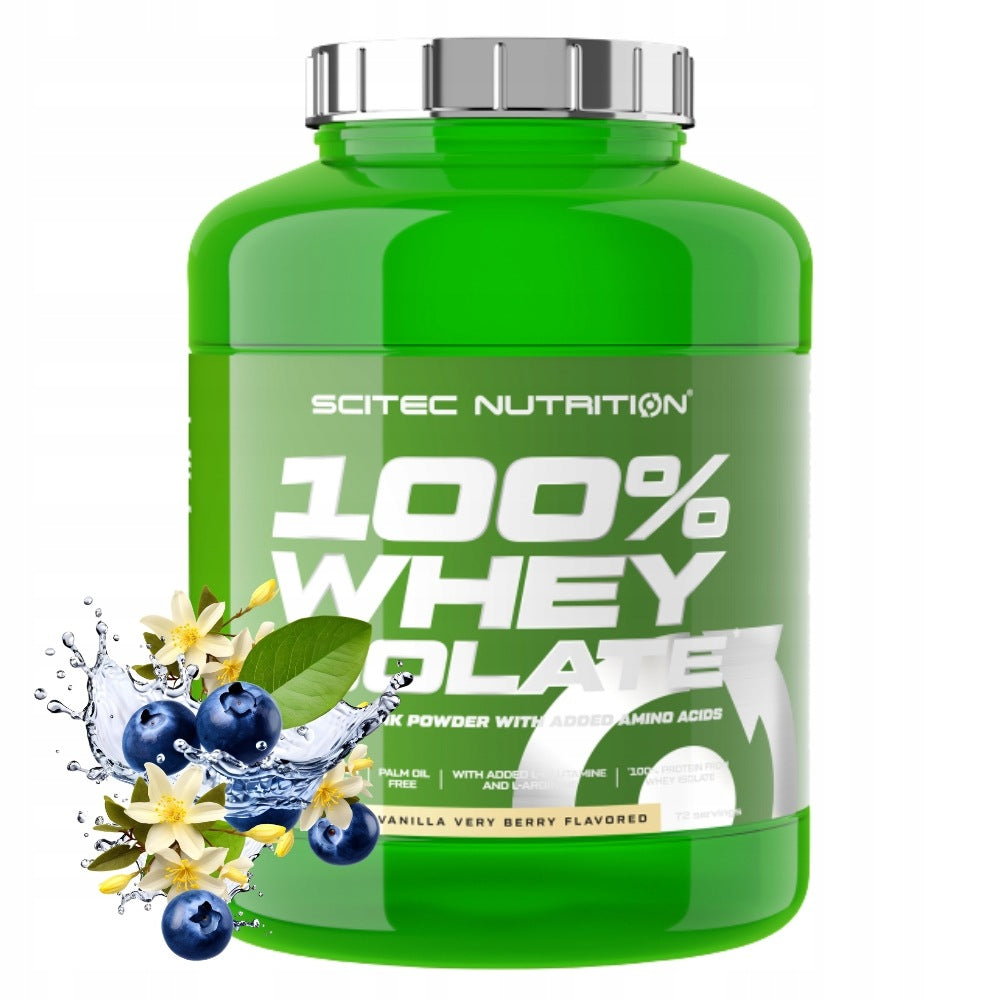 SCITEC 100% WHEY ISOLATE 1816 g MUSCLE MASS RECOVERY STRENGTH