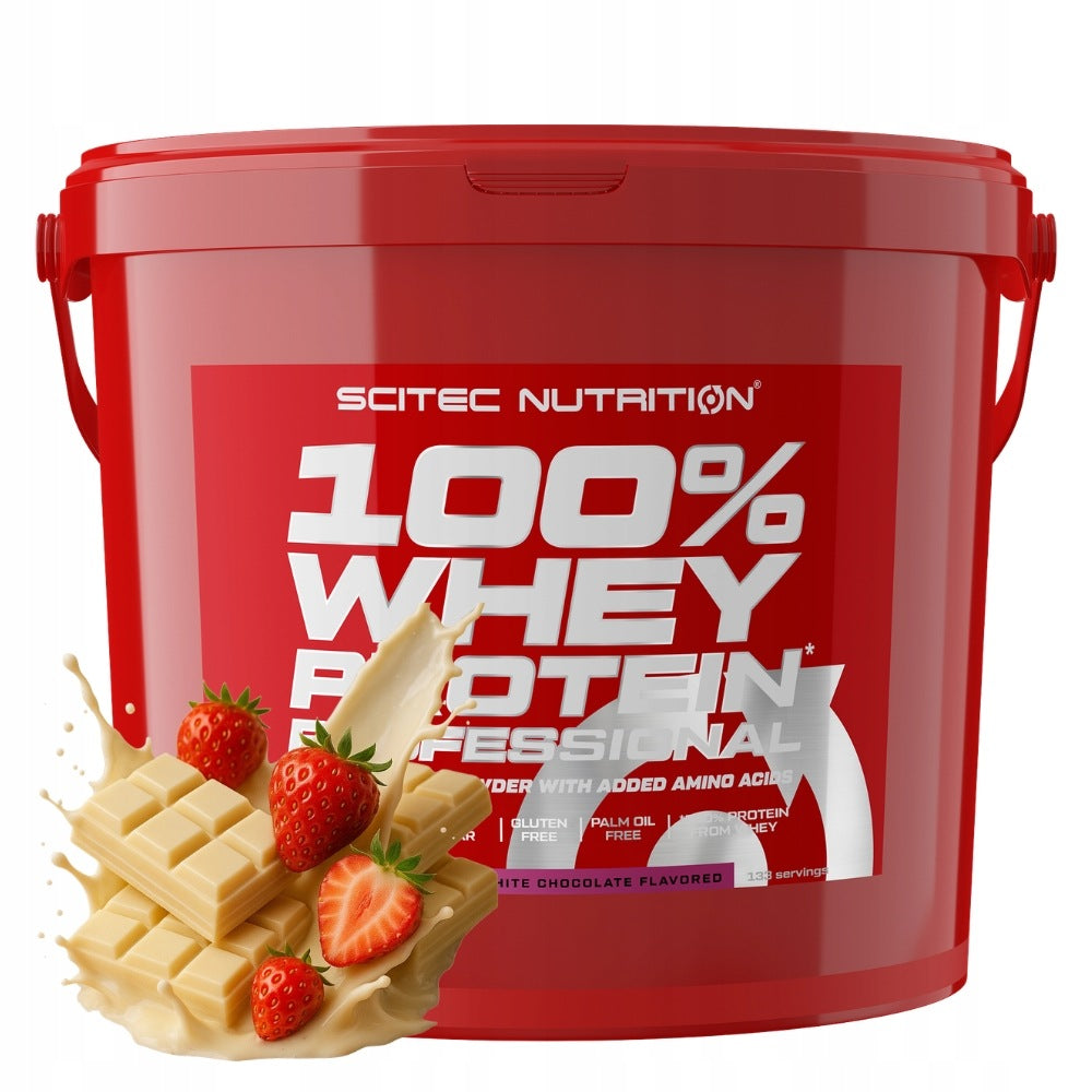 SCITEC 100% WHEY PROTEIN PROFESSIONAL 4000g PROTEIN SUPPLEMENT WITH AMINO ACIDS