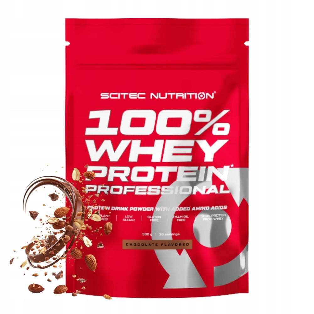 SCITEC 100% WHEY PROTEIN PROFESSIONAL 500 g PROTEIN MASS MUSCLE RECOVERY