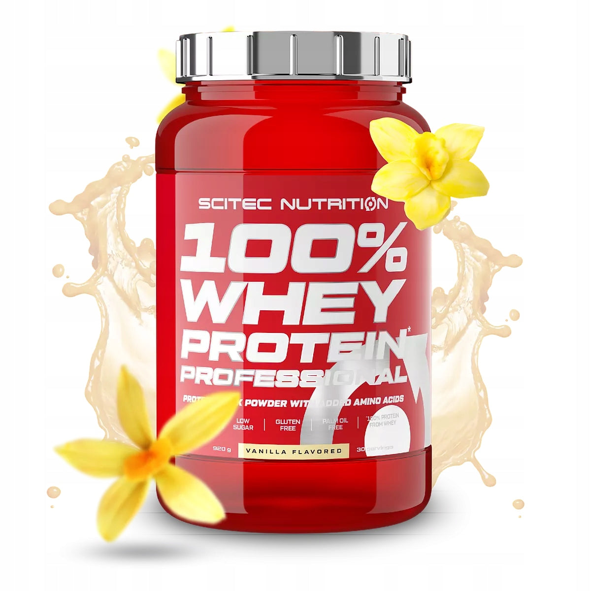 SCITEC 100% WHEY PROTEIN PROFESSIONAL 920G TASTE: VANILLA