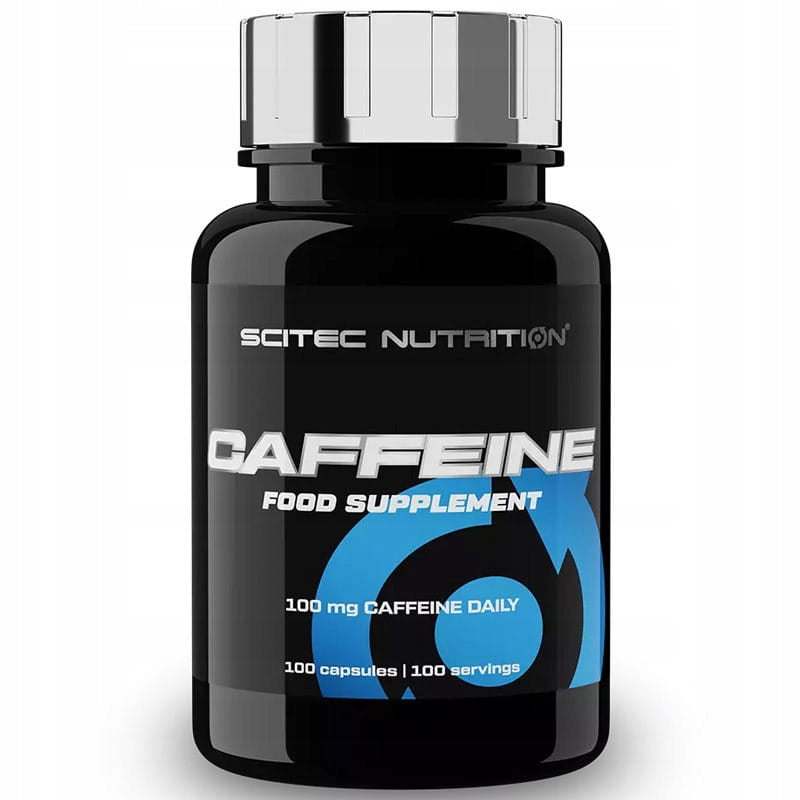 SCITEC CAFFEINE BOOSTER CAFFEINE ANHYDROUS STIMULATION ENERGY 100 CAPSULES