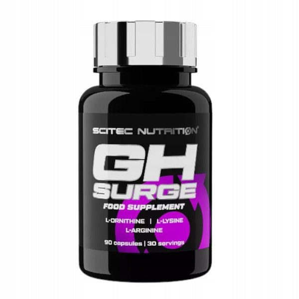 SCITEC GH SURGE 90 KAPS ARGININE GROWTH HORMONE Packaging status original