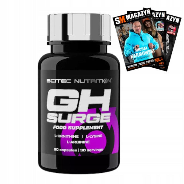 SCITEC GH SURGE 90 KAPS ARGININE GROWTH HORMONE