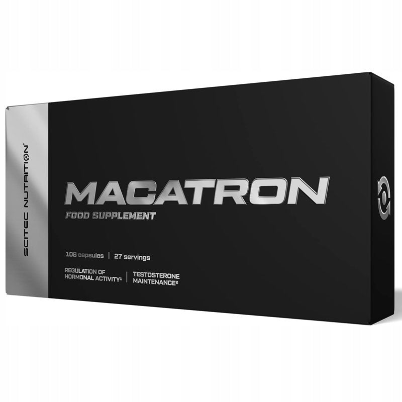 SCITEC MACATRON 108 CAPSULES TESTOSTERONE DAA MACA BOOSTER ENERGY BOOSTER