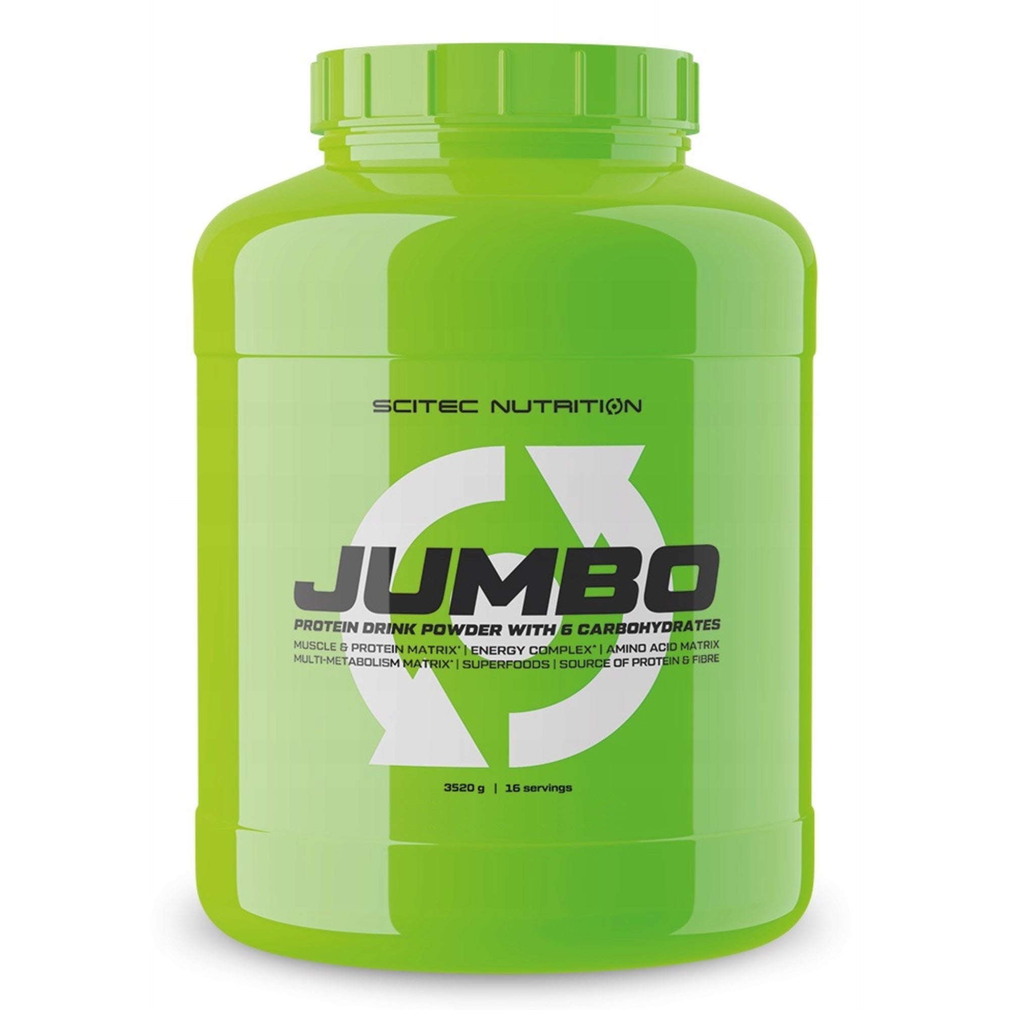 SCITEC NUTRITION JUMBO PROTEIN CHARCOAL GAINER 3520 g FLAVOUR: STRAWBERRY Brand Scitec Nutrition