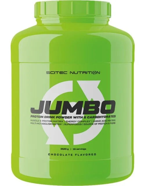 SCITEC NUTRITION JUMBO PROTEIN CHARCOAL GAINER 3520 g FLAVOUR: STRAWBERRY EAN (GTIN) 5999100024809