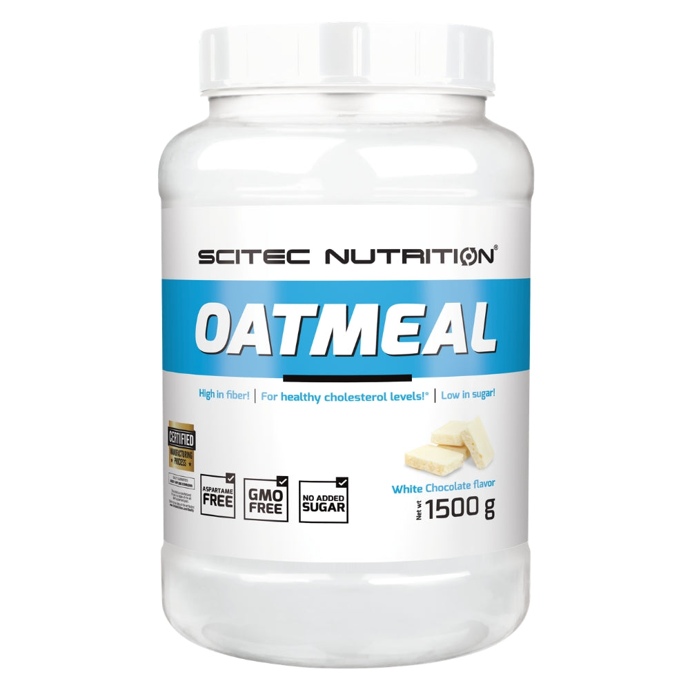 SCITEC OATMEAL 1500G OATMEAL WITHOUT SUGAR WPC FIT QUICK BREAKFAST Expiration date at least six months from the date of purchase