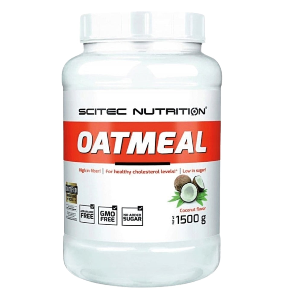 SCITEC OATMEAL 1500g MUSCLE MASS STRENGTH REGENERATION PROTEIN ENDURANCE Expiration date at least six months from the date of purchase