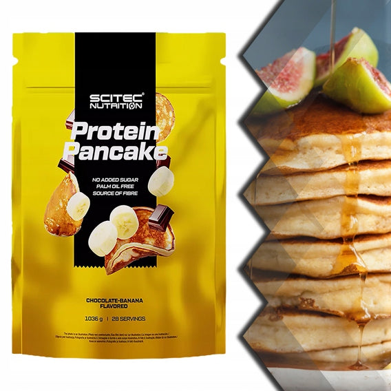 SCITEC PROTEIN PANCAKE PANCAKES 1036 G TASTE: CHOCOLATE - BANANA Expiration date at least 1 year from the date of purchase
