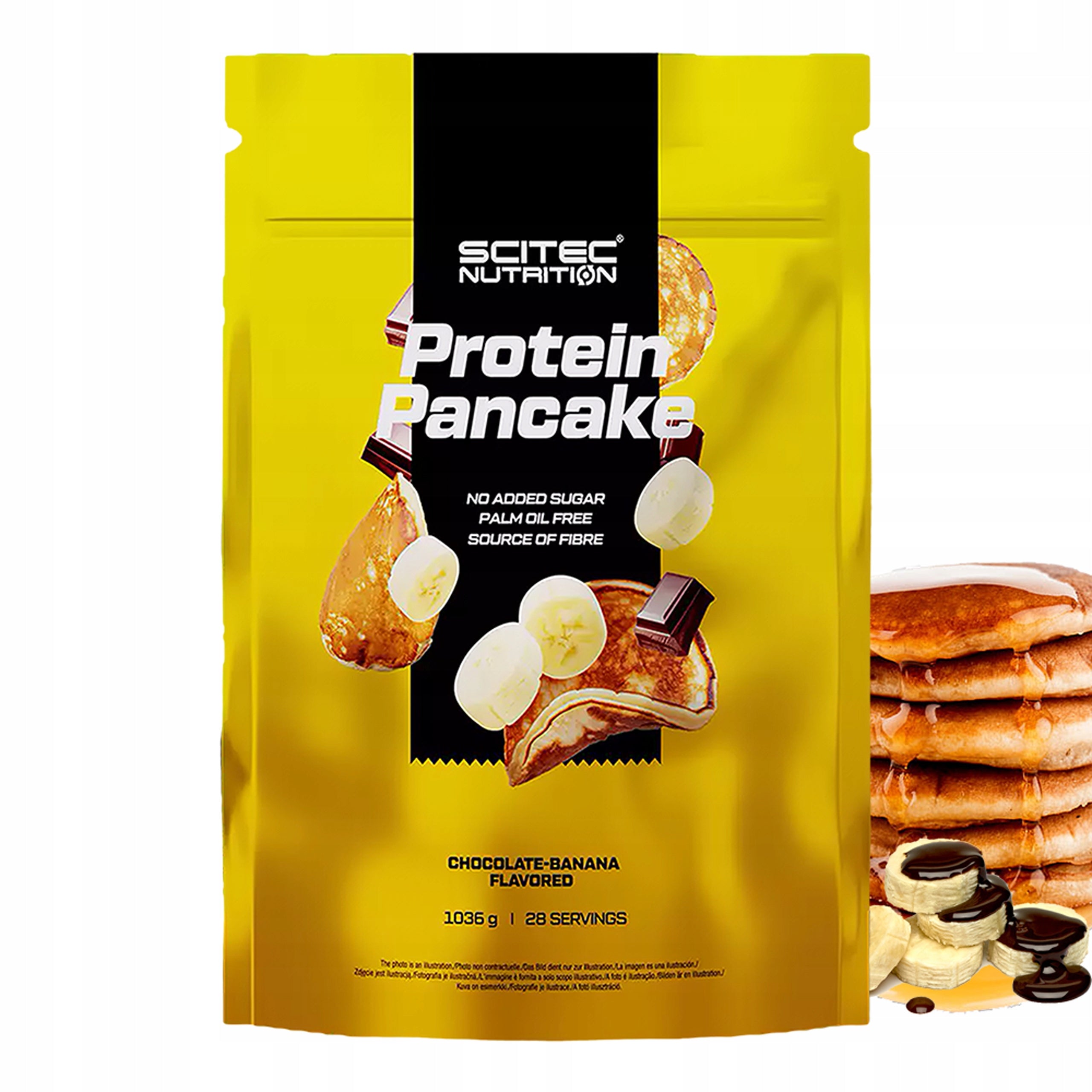 SCITEC PROTEIN PANCAKE PANCAKES 1036 G TASTE: CHOCOLATE - BANANA