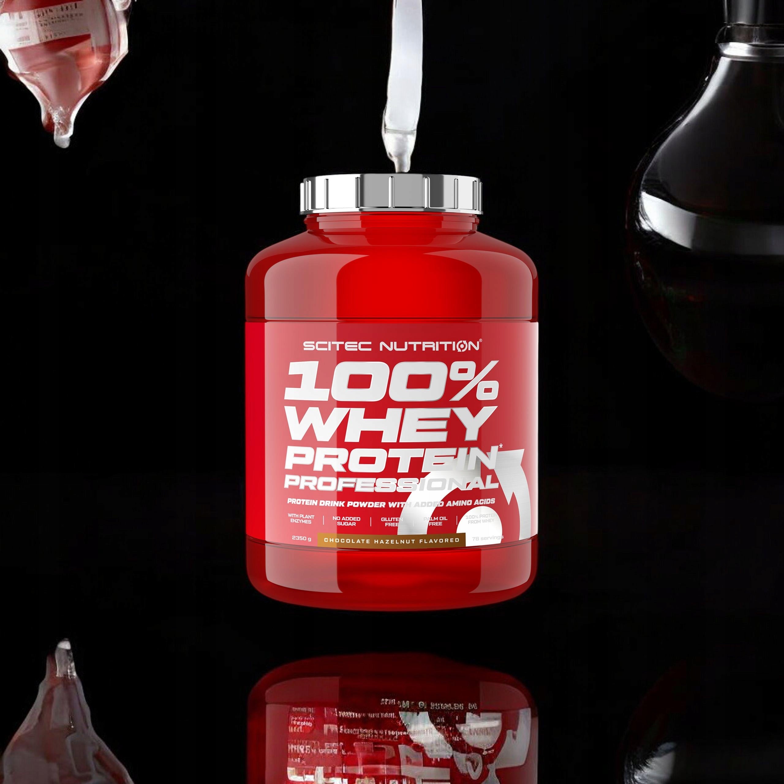 SCITEC Protein Conditioner 100% Whey Protein 2350g WPC Salty Caramel Packaging status original