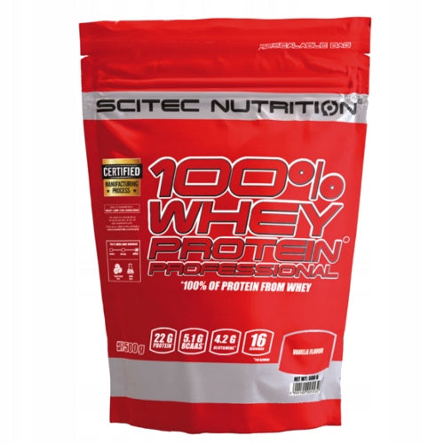 SCITEC WHEY PROTEIN PROFESSIONAL 500G KIWI BANANA PROTEIN SUPPLEMENT WPC Expiration date at least 1 year from the date of purchase