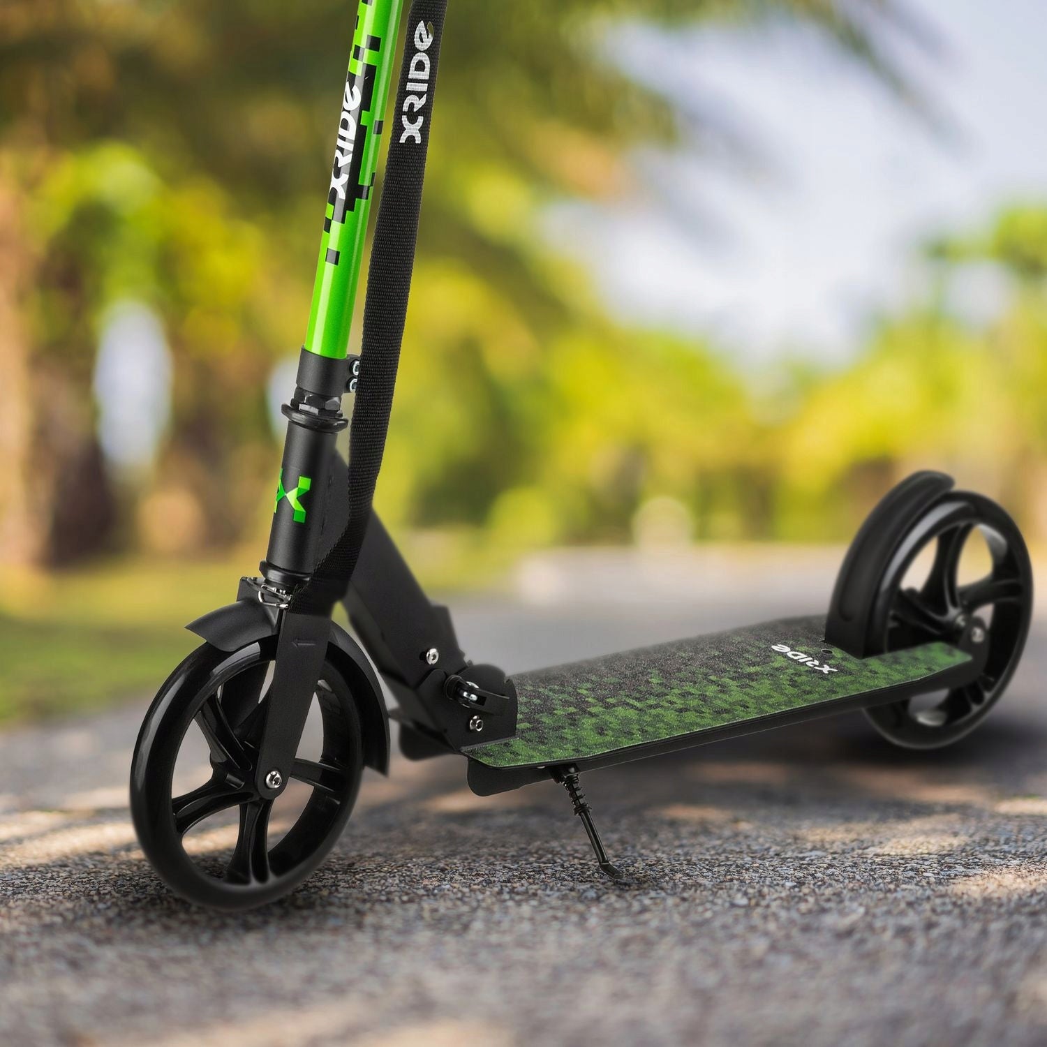 SCOOTER FOR CHILDREN URBAN FOLDING ALUMINUM IN THE STYLE OF MINECRAFT XRIDE Weight 5 kg