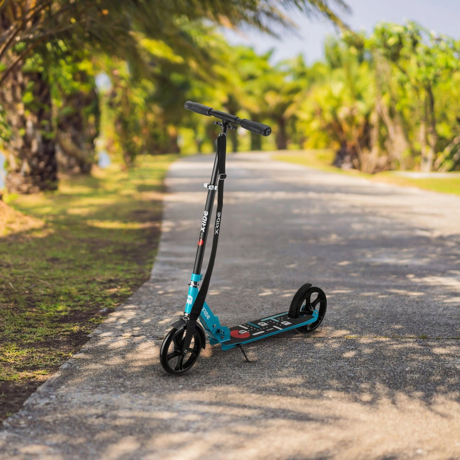 SCOOTER FOR CHILDREN URBAN FOLDING ALUMINUM LARGE WHEELS ST1600 XRIDE Brand Xride