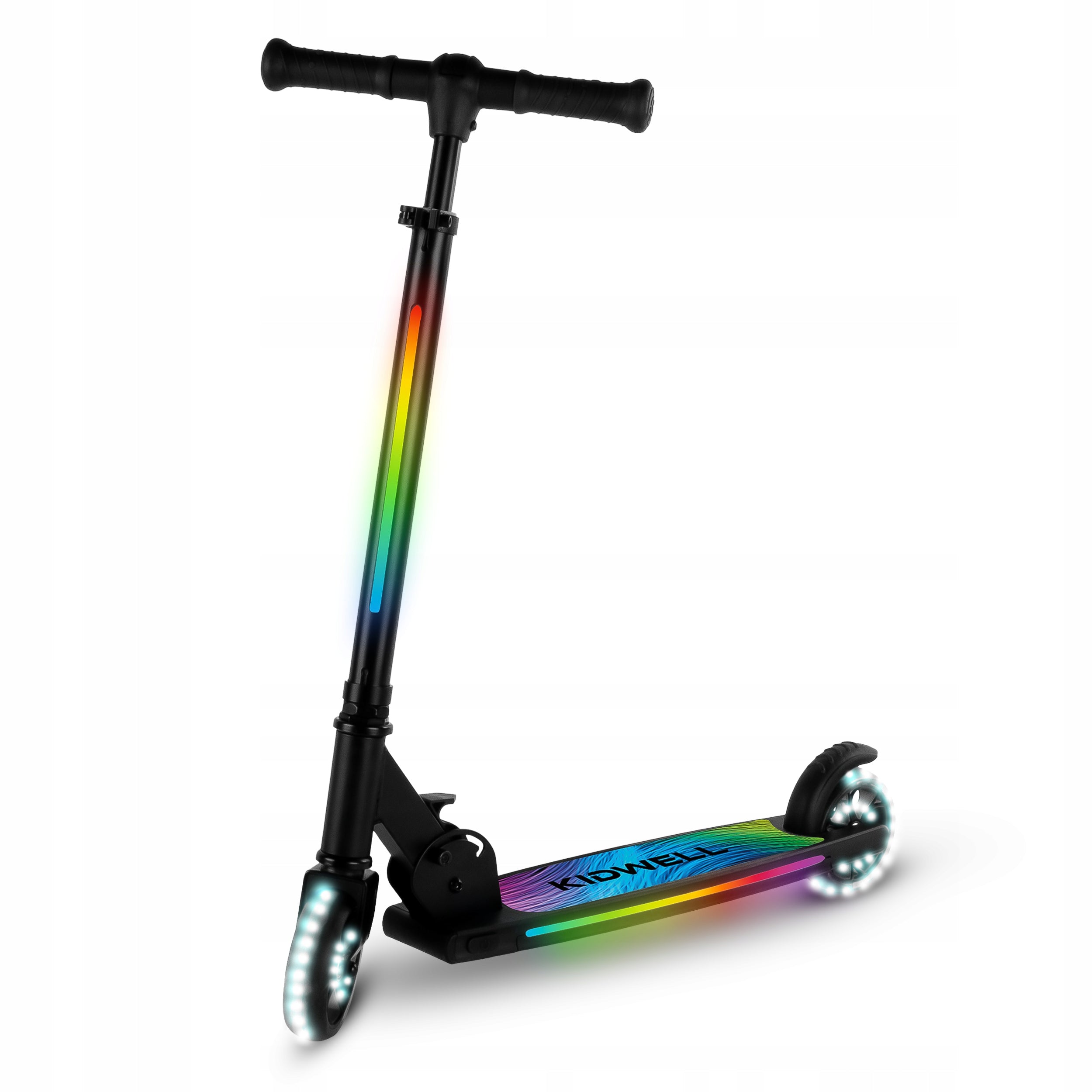 SCOOTER ILLUMINATED PLATFORM AND STEERING WHEEL LED 120mm KIDWELL MIDO Number of wheels 2
