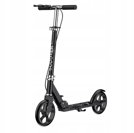 SCOOTER LARGE WHEELS FOR ADULTS SCOOTER 2 WHEEL 20cm FOLDING WITH BRAKE Kind two-wheeled