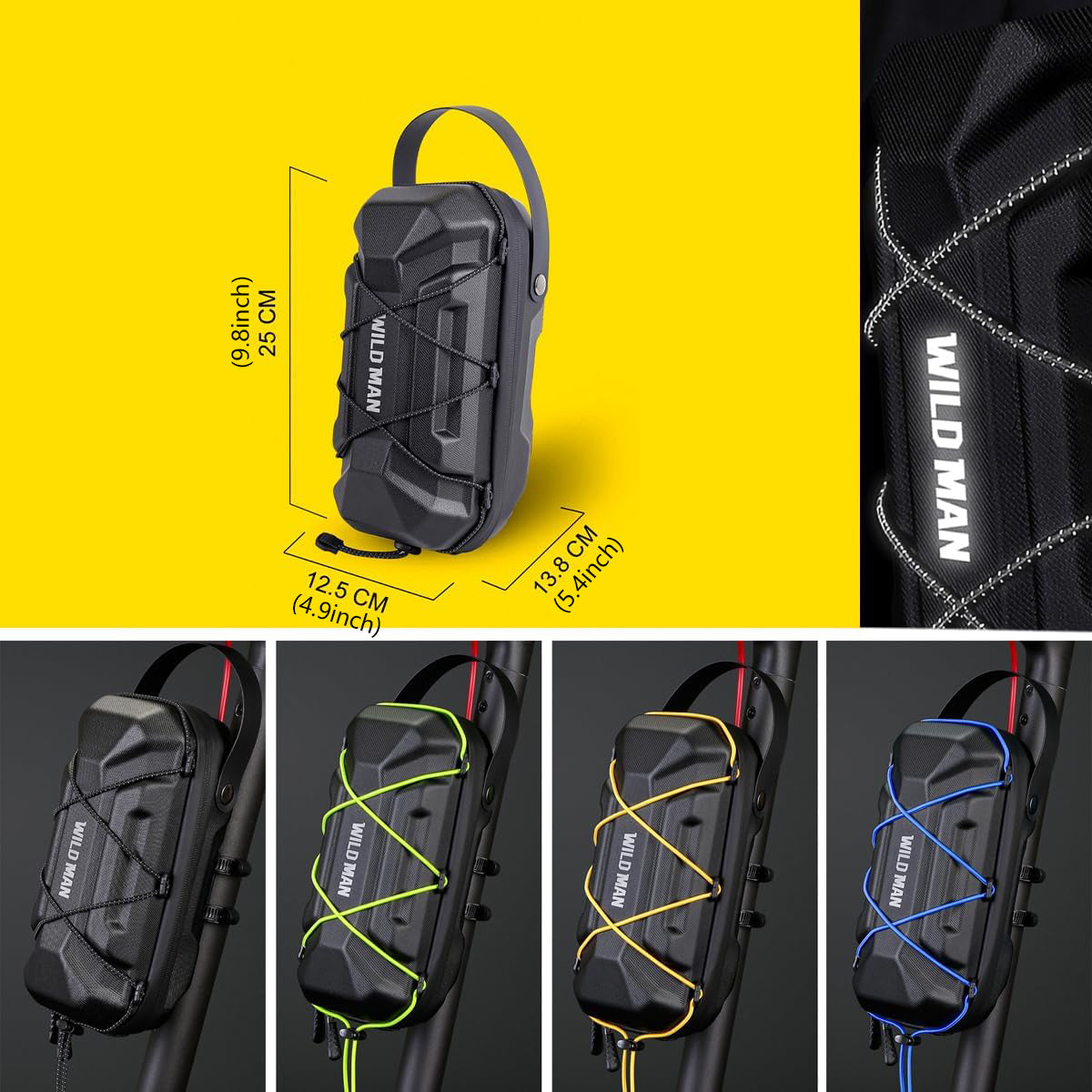 SCOOTER POUCH HARD HANDLEBAR BAG WATERPROOF 3 L Manufacturer code 4058739509161
