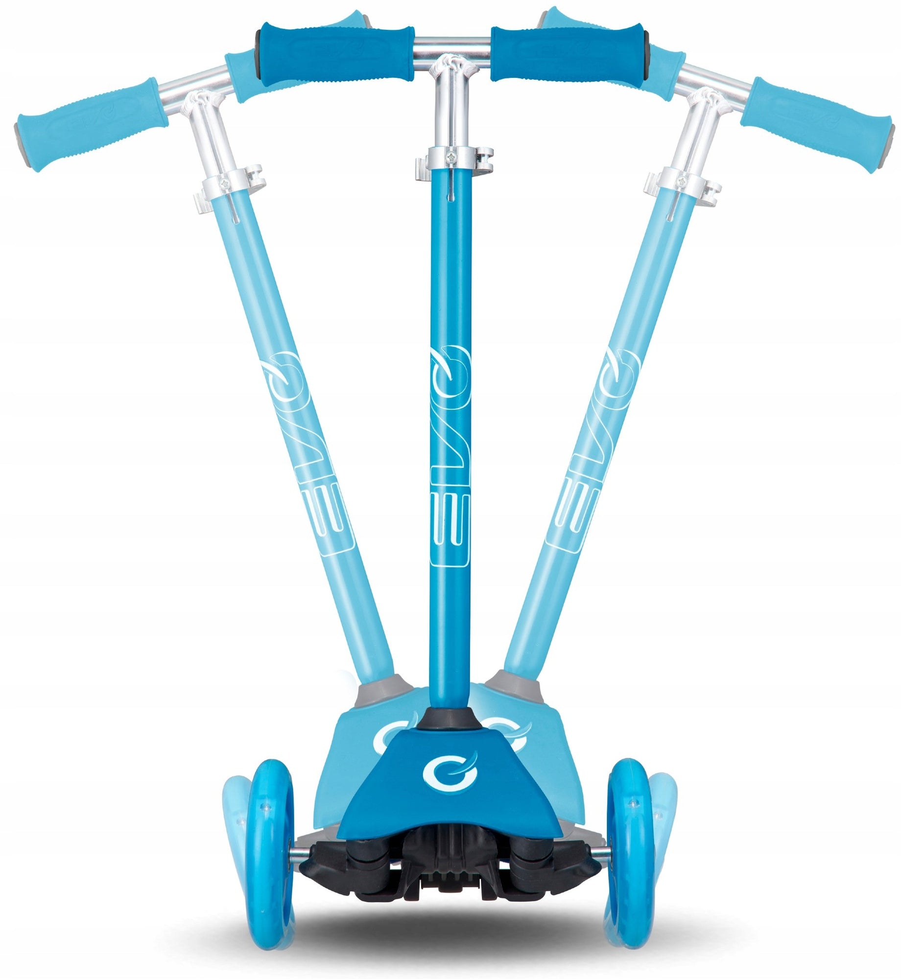 SCOOTER RIDER FOR CHILDREN 2IN1 ADJUSTABLE TRICYCLE LIGHT BLUE 12m+ Manufacturer code 1438243