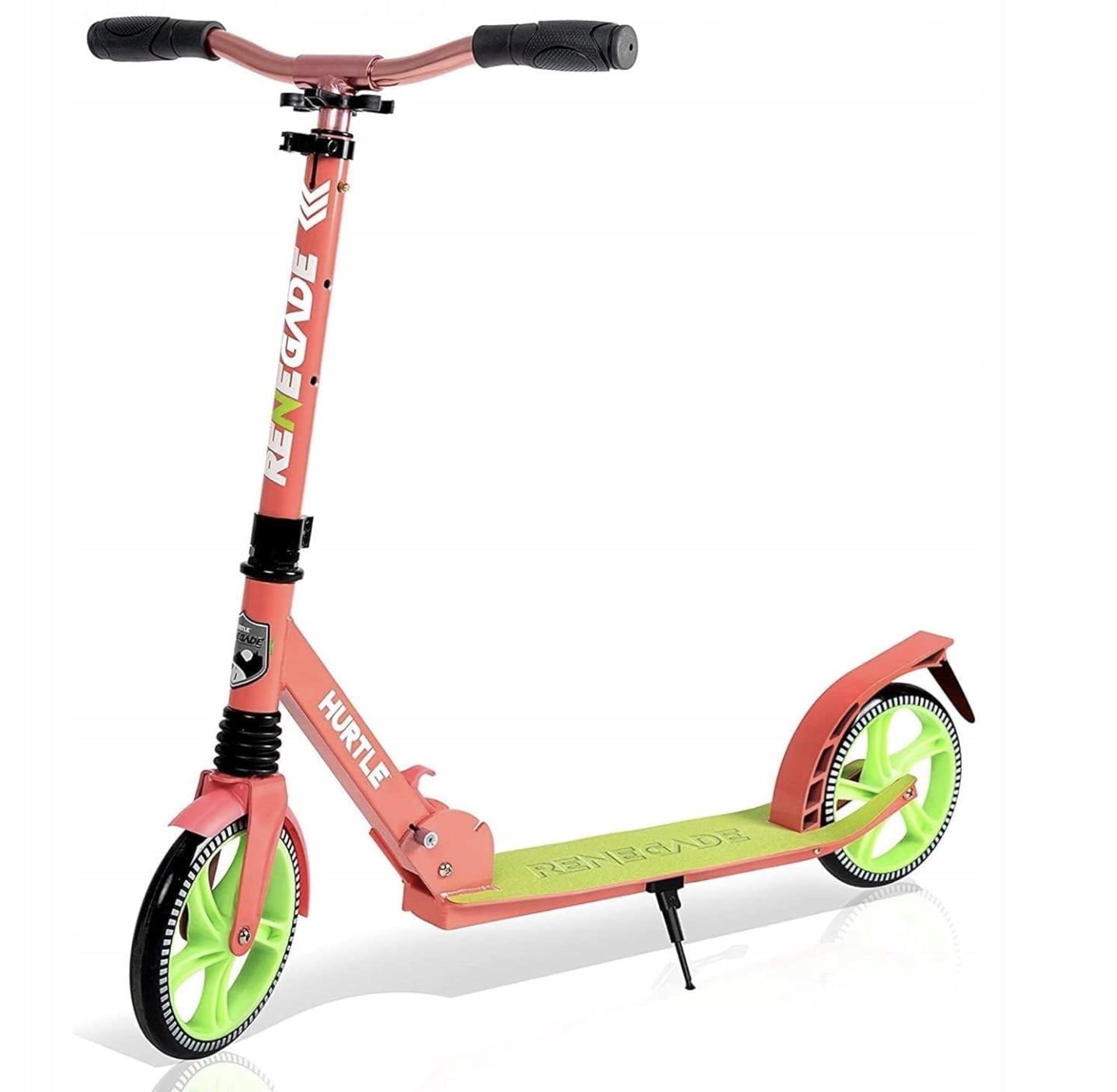 SCOOTER WITH ADJUSTABLE HANDLEBAR NON-SLIP ALUMINUM PLATFORM Brand no brand