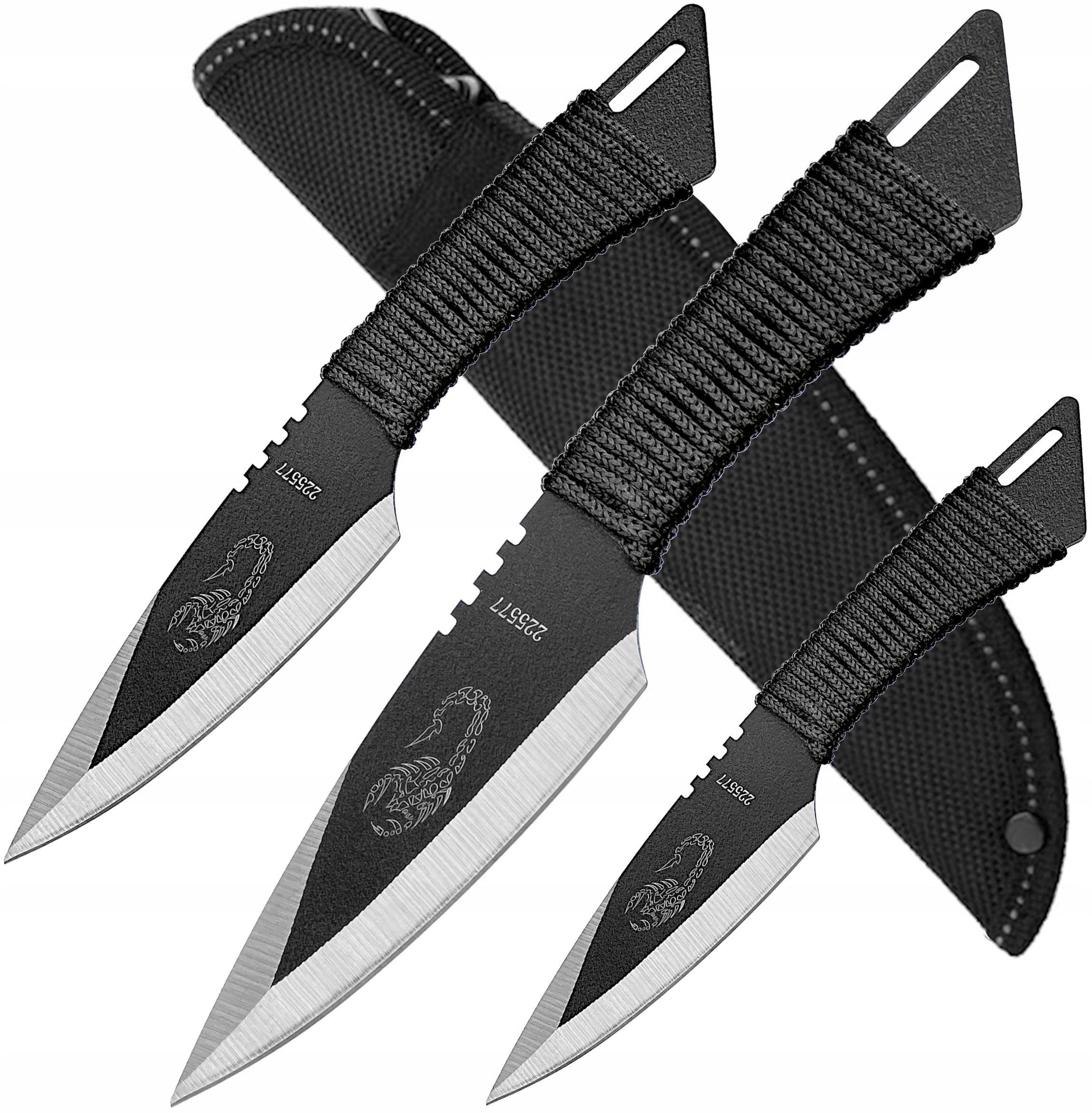 SCORPIO N-417 DART SET THROWING KNIFE 3 PCS.