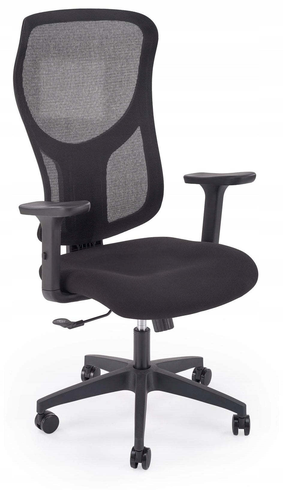 SCOT Office Chair Black Ergonomic Mesh Swivel TILT for Desk Manufacturer code Krzesło Biurowe Obrotowe z Siatki Czarne