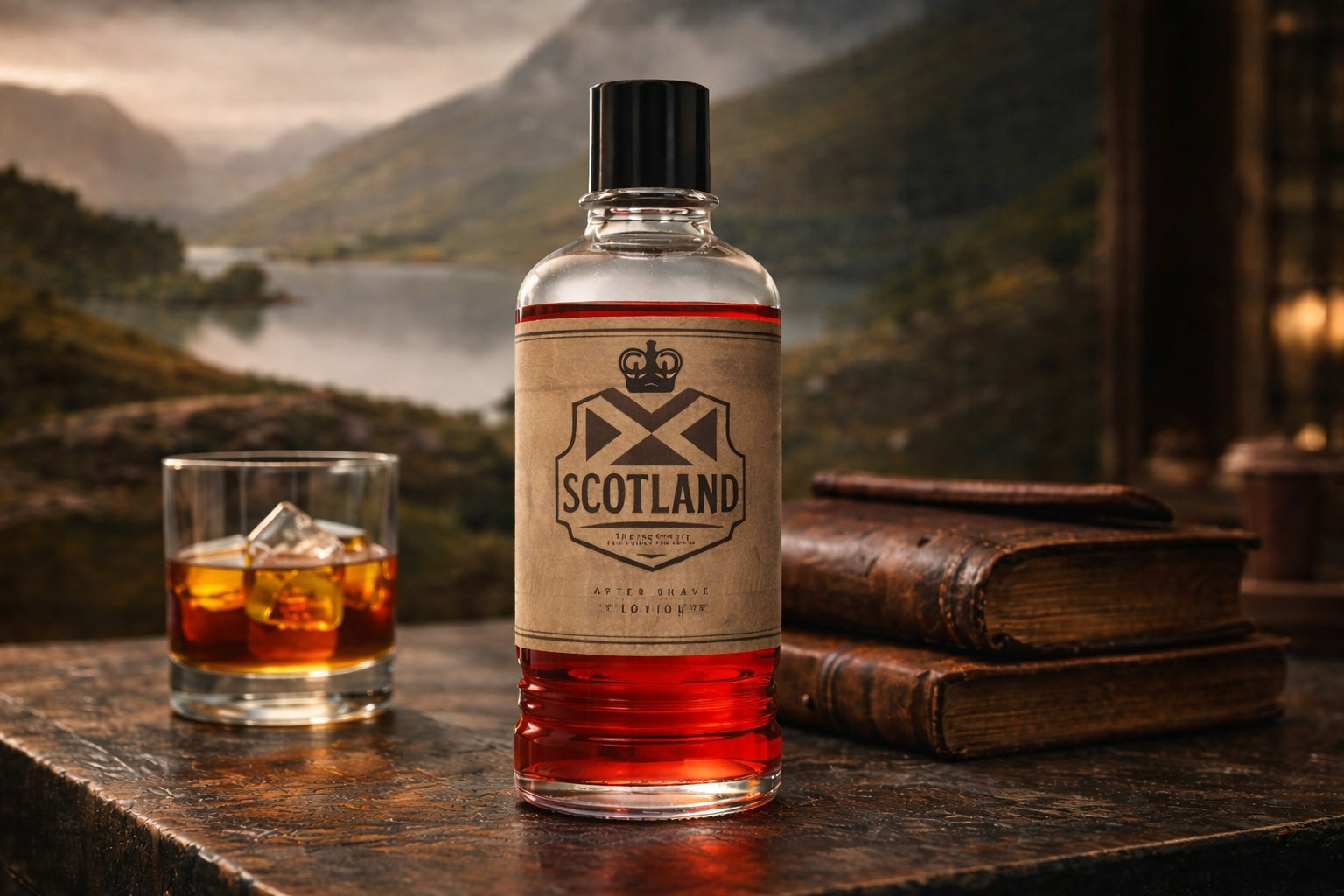 SCOTLAND Aftershave 400 ml aftershave classic male barber Manufacturer code Scotland 400ml