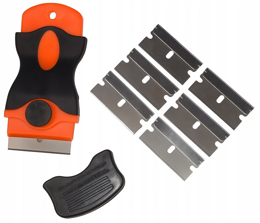SCRAPER for ceramic induction hob SCRAPER for window panes 7 blades EAN (GTIN) 5905575570925