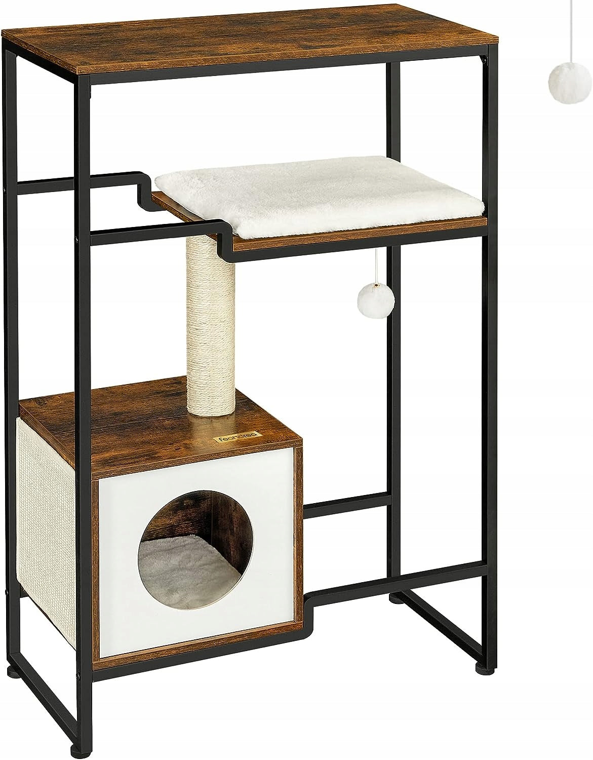 SCRATCHER cat house BED scratching post TOWER 2in1 tree WITH SHELF Manufacturer code PCT112X01