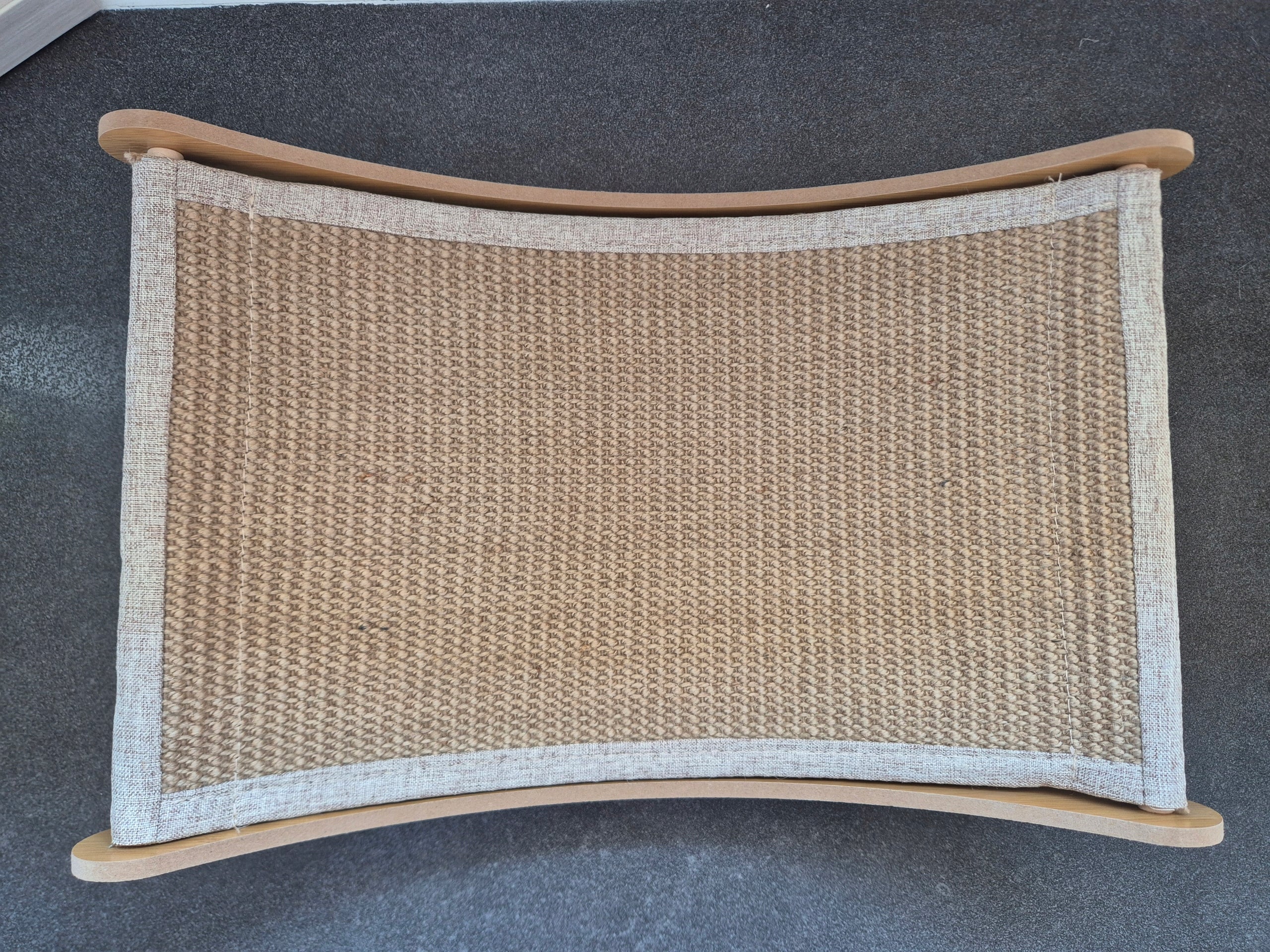 SCRATCHING POST BED SISAL HAMMOCK WOODEN FOR CAT LARGE Trade name Legowisko-drapak typ 1 L