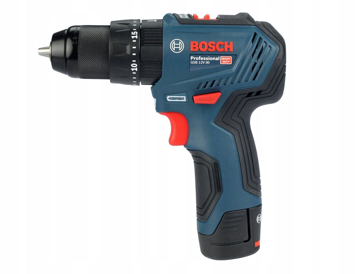 SCREWDRIVER GSB 12V-30 BOSCH 2x2,0Ah BRUSHLESS EAN (GTIN) 3165140955454