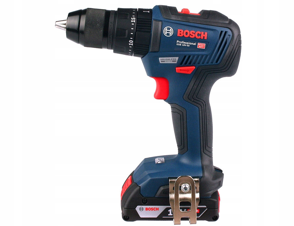 SCREWDRIVER GSB 18V-50 BOSCH 2x2,0Ah BRUSHLESS Manufacturer code 06019H5100