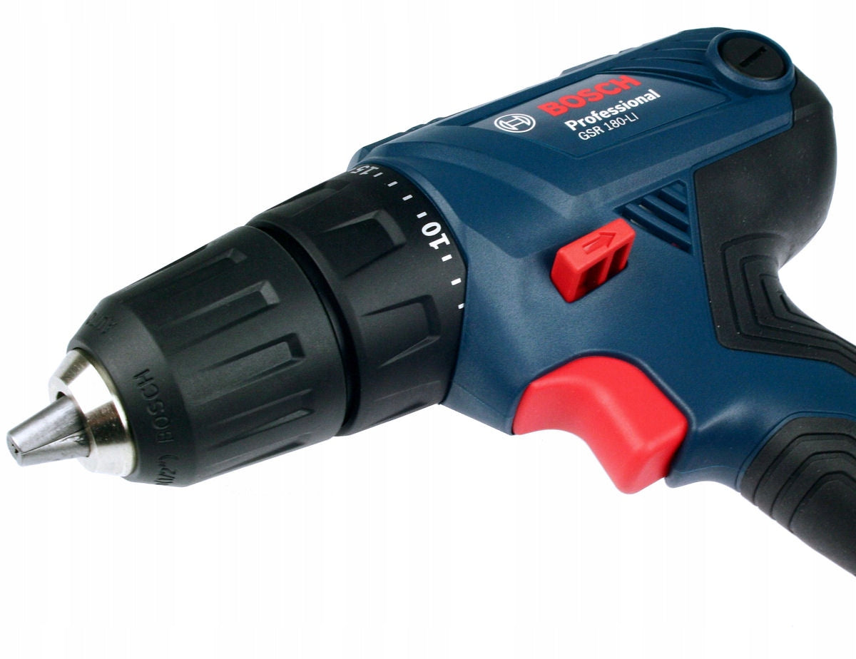 SCREWDRIVER GSR 180-LI BOSCH 1x2,0Ah + CASE Battery capacity 2 Ah
