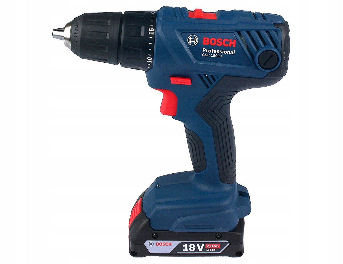 SCREWDRIVER GSR 180-LI BOSCH 1x2,0Ah + CASE Voltage (V) 18 V