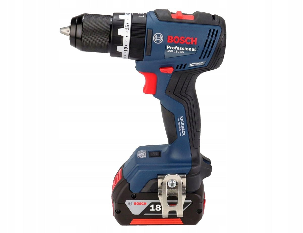 SCREWDRIVER WITH IMPACT 65Nm GSB 18V-65 BOSCH 1x5,0Ah L-BOXX BRUSHLESS EAN (GTIN) 4053423321142