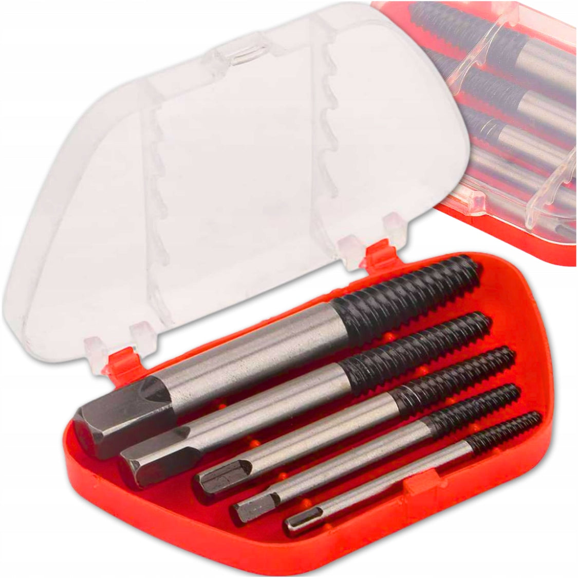 SCREWDRIVERS FOR BROKEN SCREWS 3-19 mm 5 pcs Manufacturer code J15105