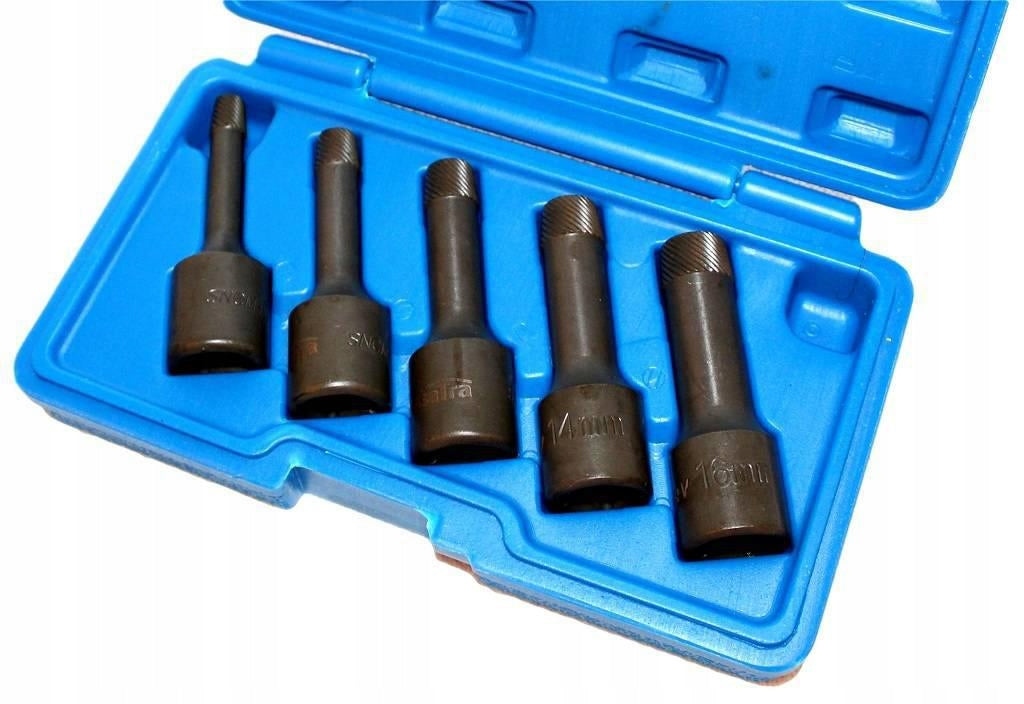 SCREWDRIVERS FOR BROKEN SCREWS-SET 1/2” Brand Satra