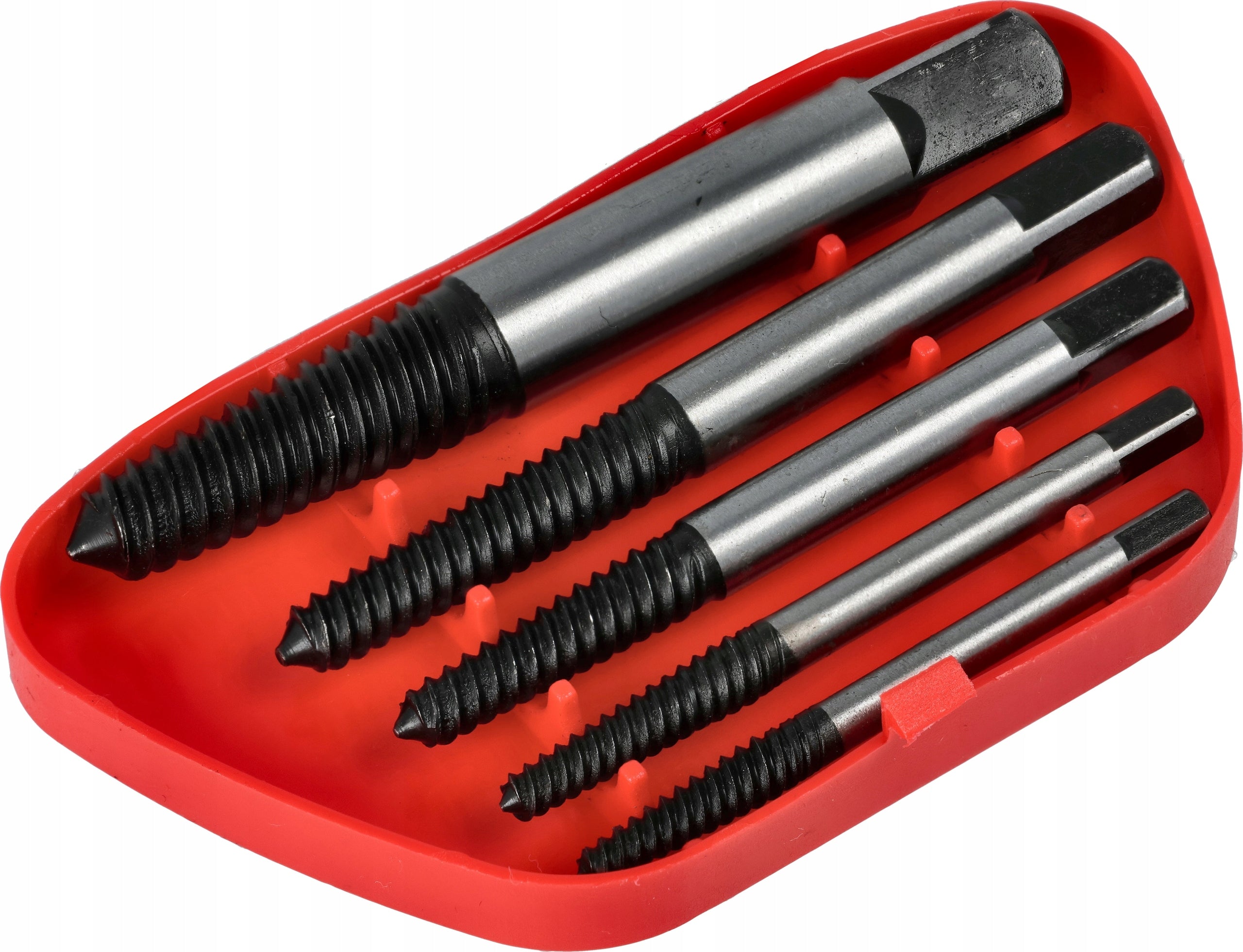 SCREWDRIVERS FOR BROKEN SCREWS SET FOR BROKEN SOCKET PINS 5PCS. Manufacturer code ZESTAW WYKRĘTAKÓW DO ZERWANYCH ŚRUB LSP