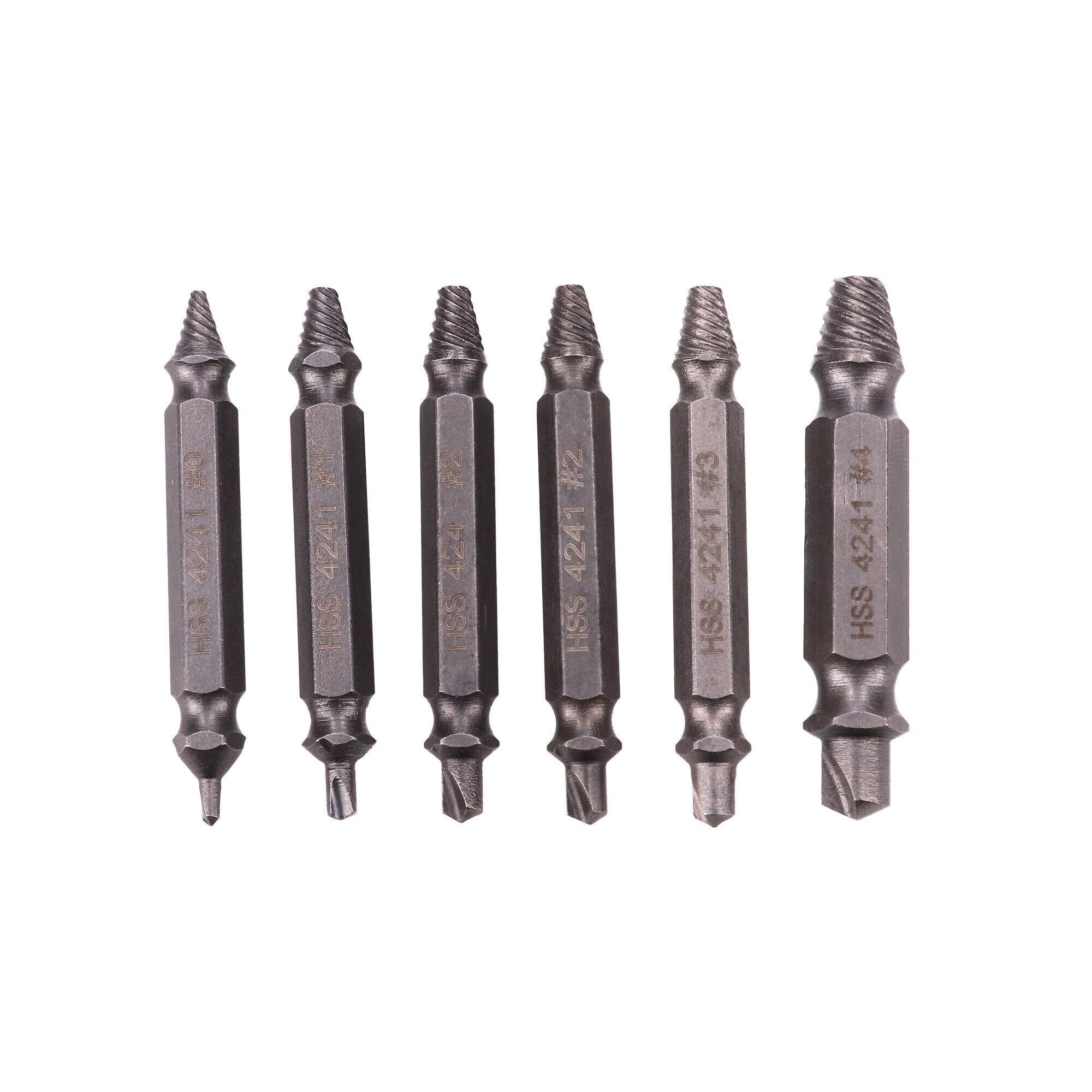 SCREWDRIVERS FOR BROKEN SCREWS SET OF 6PCS