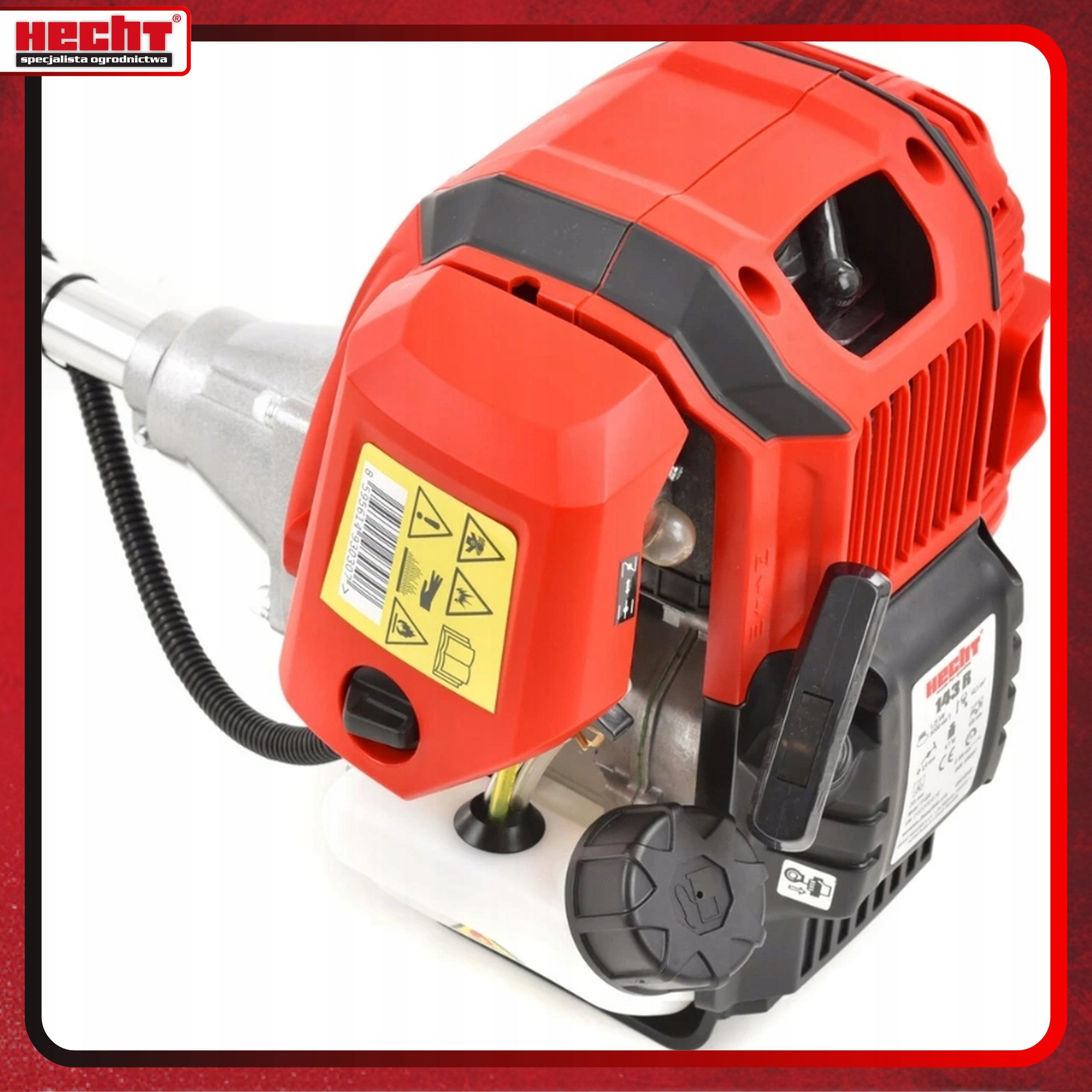 SCYTHE COMBUSTION TRIMMER FOR GRASS 4 STROKE HECHT 143R POWER 1,6KM Power supply combustion