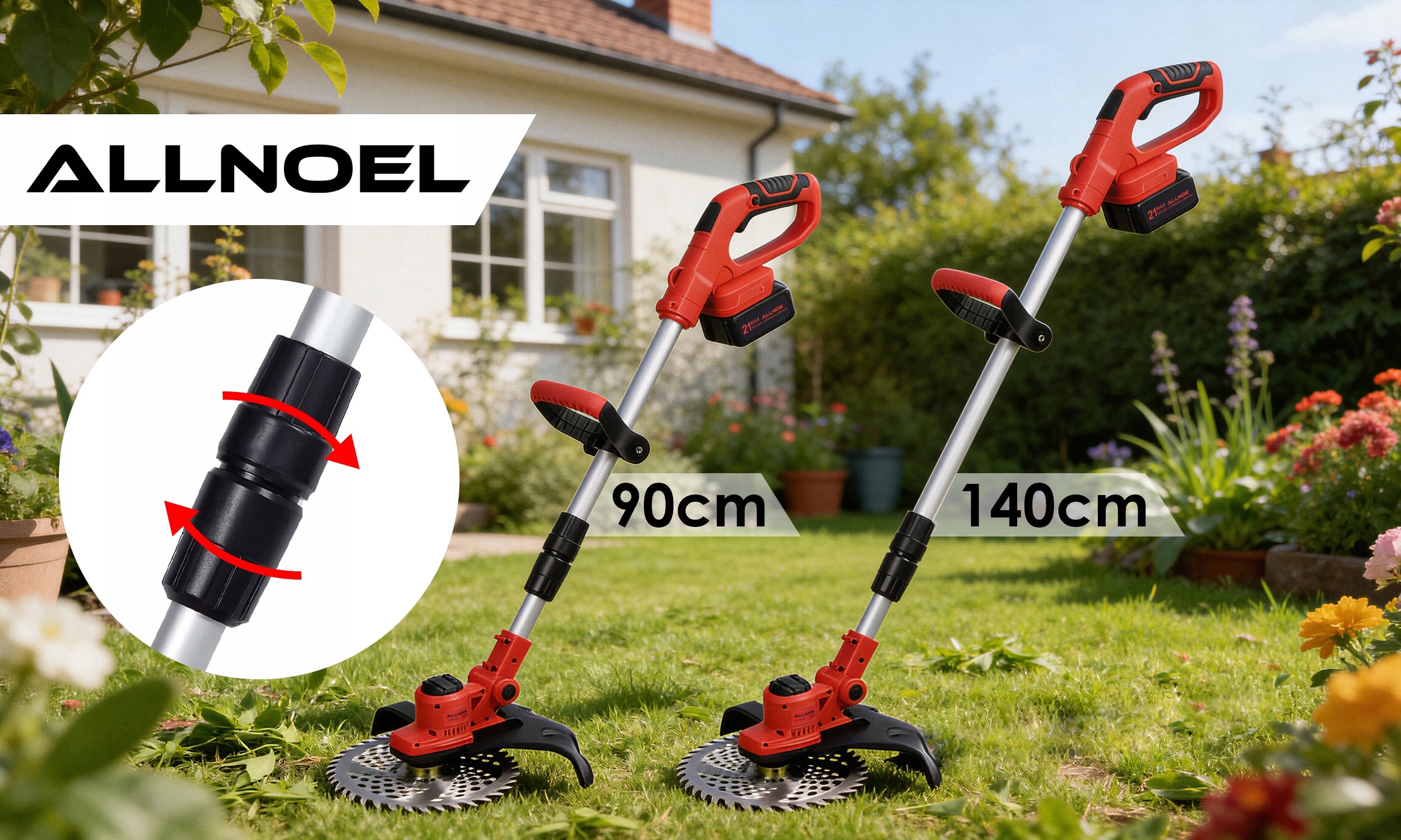 SCYTHE CORDLESS BRUSHLESS TRIMMER BRUSH CUTTER 2 AKU RICH XXL Manufacturer code KOSA PODKASZARKA BEZSZCZOTKOWA